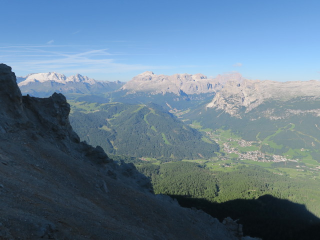 von der Ju dla Crusc Richtung Südwesten (18. Juni)