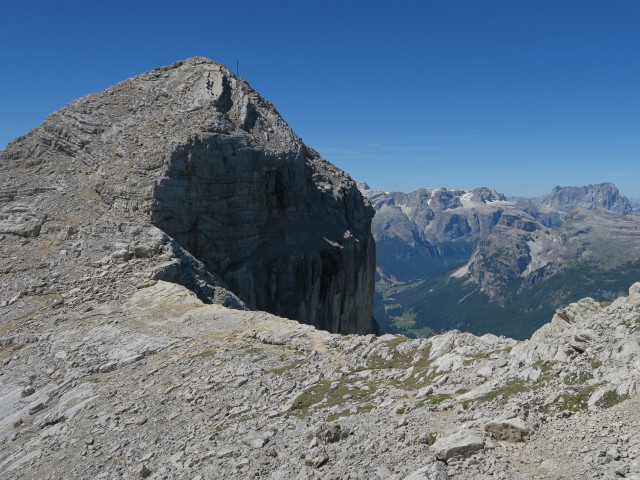 Weg 7B zwischen Piz dla Crusc und Zehner-Klettersteig (18. Juni)