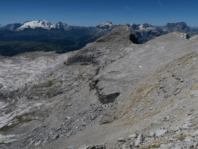 Weg 7B zwischen Piz dla Crusc und Zehner-Klettersteig (18. Juni)