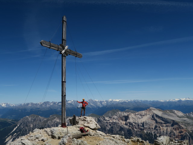 Ich am Piza dales Diesc, 3.026 m (18. Juni)