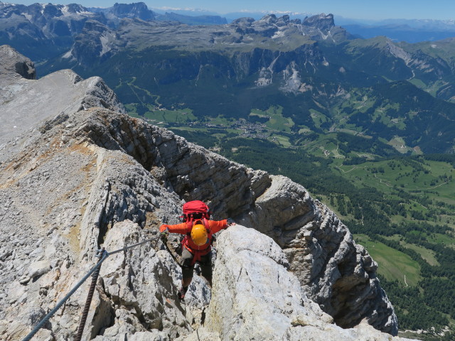 Ich am Zehner-Klettersteig (18. Juni)