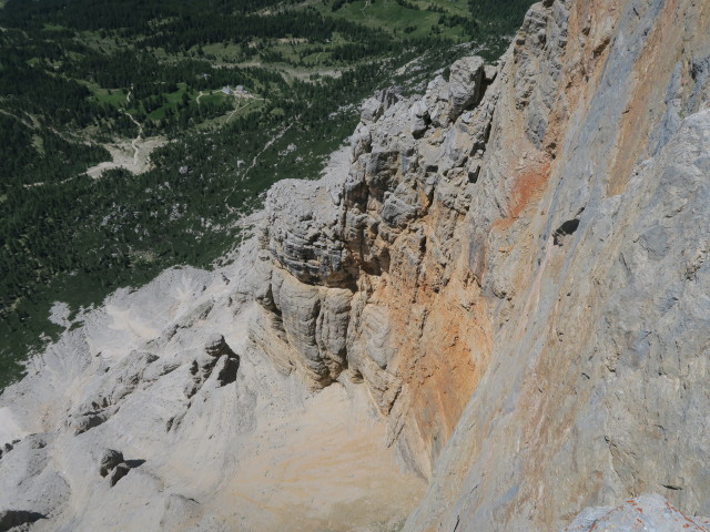 Westwand des Piz dla Crusc (18. Juni)