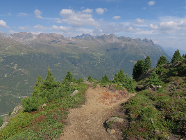 Weg 171 zwischen Brunnenbergalm und Brunnenkogelhaus