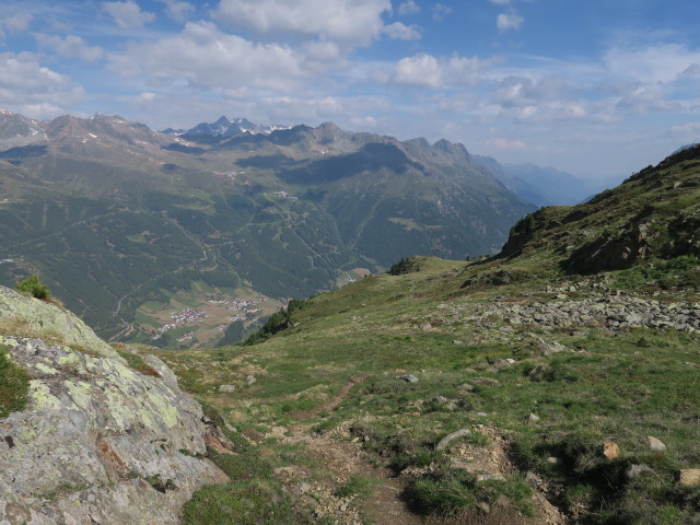 Weg 171 zwischen Brunnenbergalm und Brunnenkogelhaus