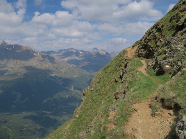 Weg 171 zwischen Brunnenbergalm und Brunnenkogelhaus