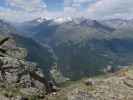 Ötztaler Alpen von Hochstubai-Panoramaweg aus