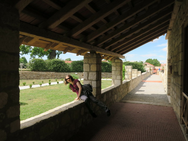 Sabine im Domus Quarta im r&ouml;mischen Stadtviertel