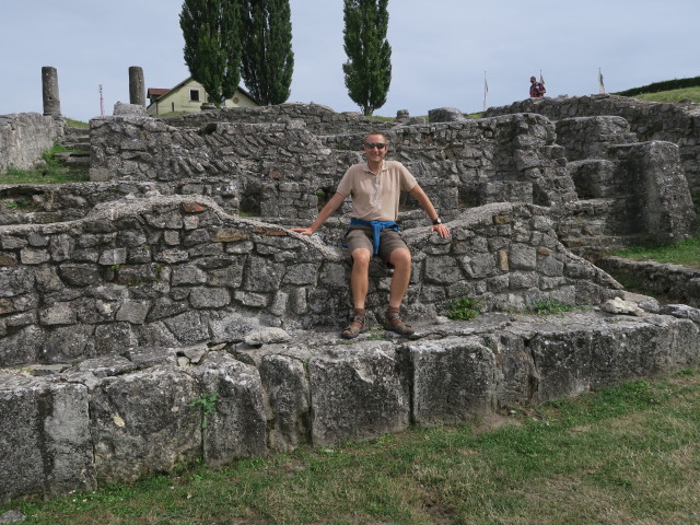 Ich im Amphitheater Milit&auml;rstadt