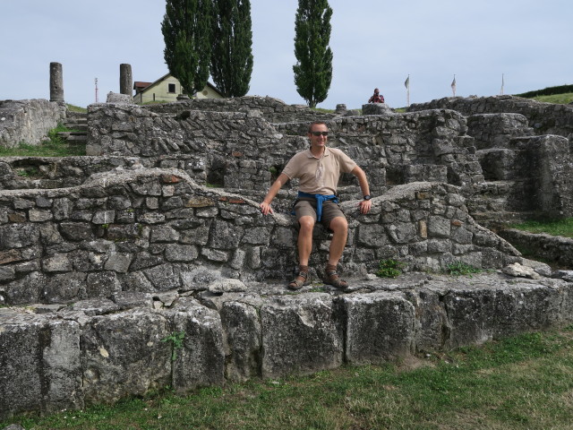 Ich im Amphitheater Milit&auml;rstadt