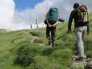 Helmut und Frank am Weg 403 am Heretriegel, 2.170 m