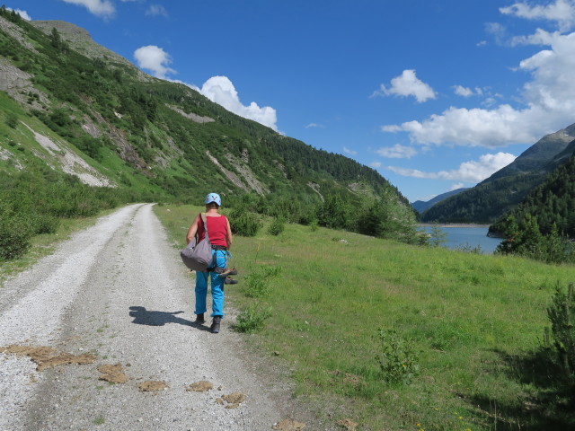 Edith bei den Seenplatten