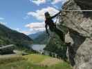 Kölnbrein-Klettersteig: Irmgard im Übungsklettersteig