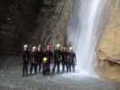 Sonja, Cornelia, Helmut, Angelika, Werner, Frank, ich und Josef im Silberfall