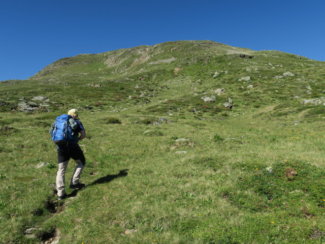 Werner am Weg 88 zwischen Hirschbichl und Deferegger Pfannhorn-Nordostgrat