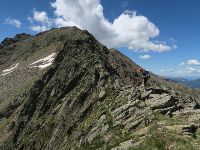 Werner am Deferegger Pfannhorn-Nordostgrat