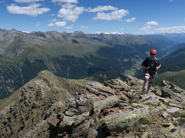 Werner am Deferegger Pfannhorn-Nordostgrat