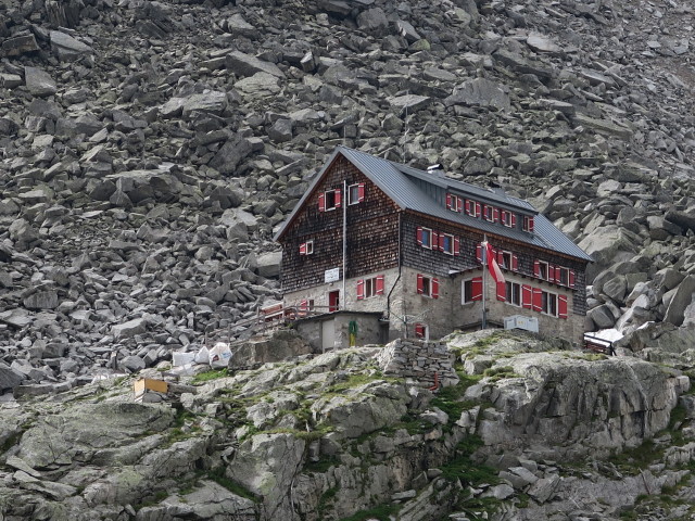 Barmer Hütte, 2.591 m (8. Juli)