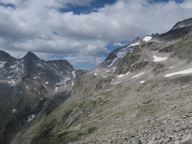 Weg 114 zwischen Alter Barmer H&uuml;tte und Rosshornscharte (8. Juli)