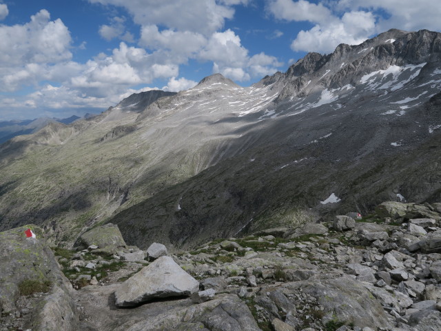 Weg 114 zwischen Rosshornscharte und Alte Barmer H&uuml;tte (8. Juli)