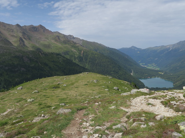 Weg 114 zwischen J&auml;gerscharte und Almersattel (9. Juli)
