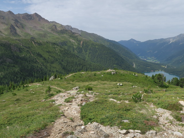 Weg 114 zwischen J&auml;gerscharte und Almersattel (9. Juli)