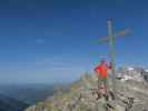 Ich am Almerhorn, 2.985 m (9. Juli)