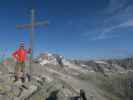 Ich am Almerhorn, 2.985 m (9. Juli)