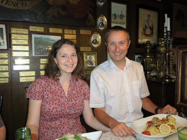 Sabine und ich im Marchfelderhof