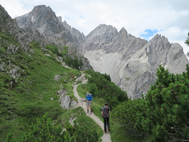 Aaron und Ronald bei den Rotwandköpfen (15. Juli)