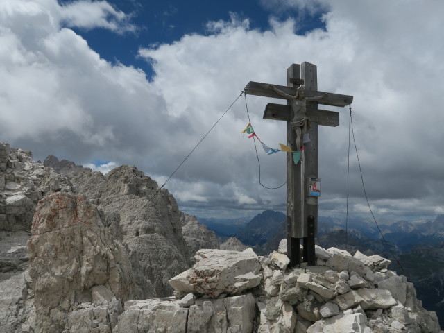 Nordostgipfel der Sextener Rotwand, 2.936 m (15. Juli)