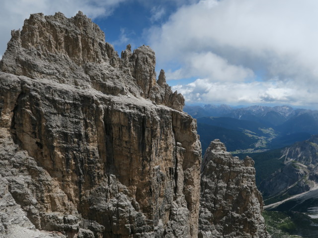 von der Via Ferrata Zandonella Sud Richtung Osten (15. Juli)