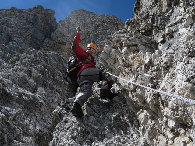 Via Ferrata Zandonella Sud: Aaron (15. Juli)