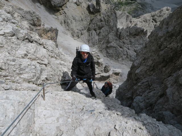 Via Ferrata Zandonella Sud: Armin und Ronald (15. Juli)