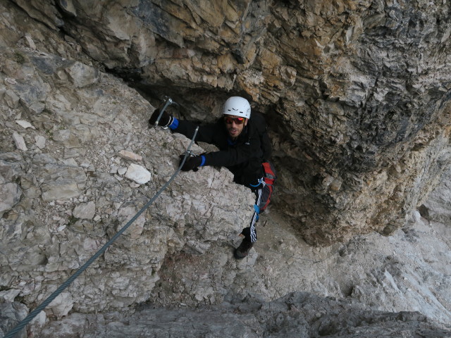 Via Ferrata Zandonella Sud: Armin (15. Juli)