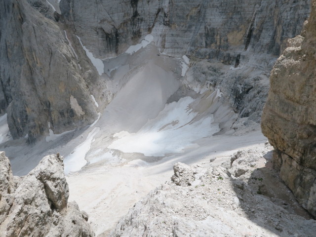 Vallon Popera von der Via Ferrata Zandonella Sud aus (15. Juli)