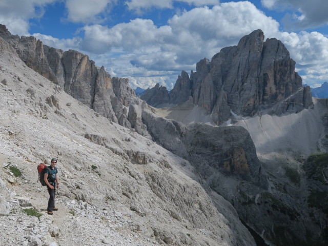 Ronald am Alpinisteig (15. Juli)