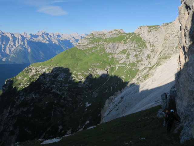 Via Ferrata Severino Casara: Aaron und Armin (16. Juli)