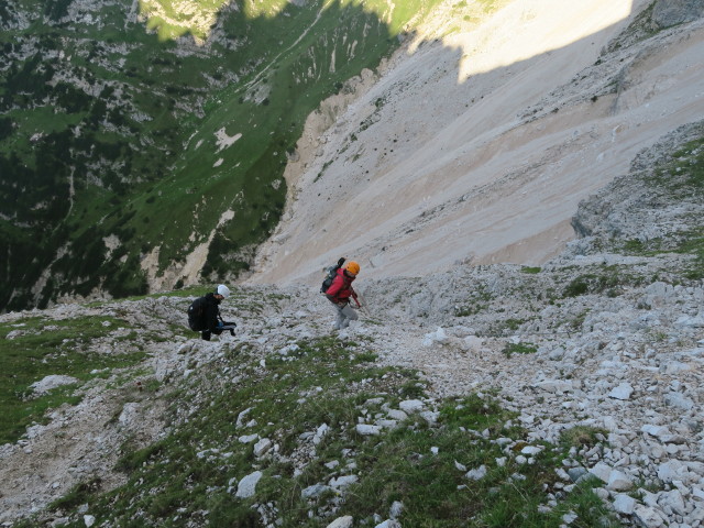 Via Ferrata Severino Casara: Armin und Aaron (16. Juli)