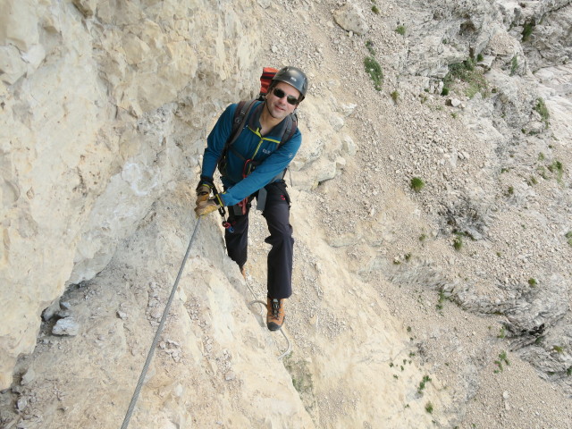 Via Ferrata Severino Casara: Ronald (16. Juli)