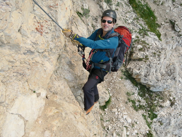 Via Ferrata Severino Casara: Ronald (16. Juli)