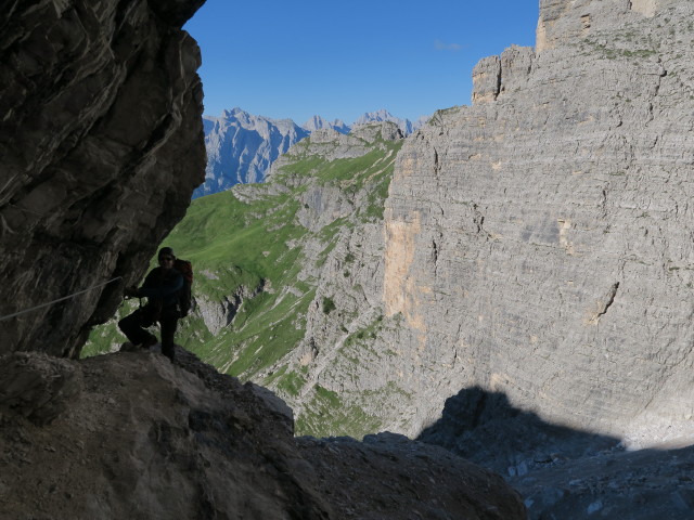 Via Ferrata Severino Casara: Ronald (16. Juli)