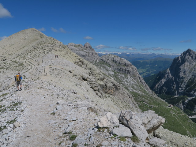 Aaron in der Zwölferscharte, 2.524 m (16. Juli)