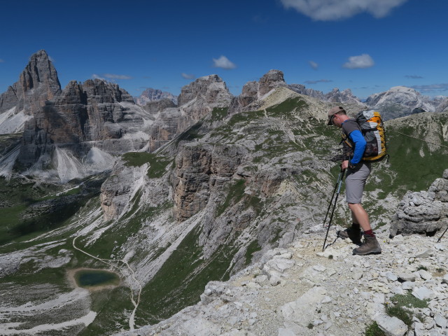 Aaron am Kriegssteig (16. Juli)
