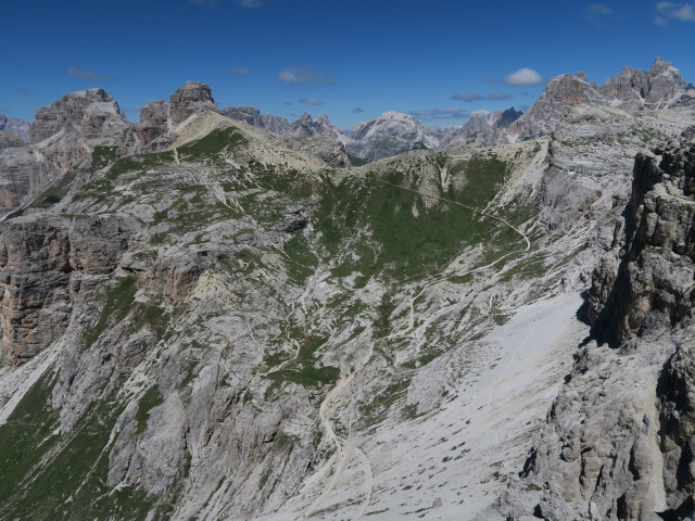 vom Kriegssteig Richtung Norden (16. Juli)