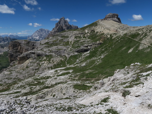 vom Oberbachernjoch Richtung Westen (16. Juli)