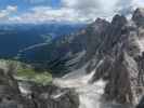 Vallon Popera von der Via Ferrata Zandonella Sud aus (15. Juli)