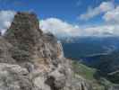 von der Via Ferrata Zandonella Sud Richtung Osten (15. Juli)