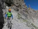 Ronald und Aaron zwischen Via Ferrata Zandonella Sud und Weg 101 (15. Juli)