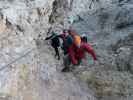 Armin, Ronald und Aaron am Weg 107 zwischen Rifugio Giosuè Carducci und Forcella Maria (16. Juli)