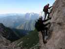 Via Ferrata Severino Casara: Armin und Aaron (16. Juli)